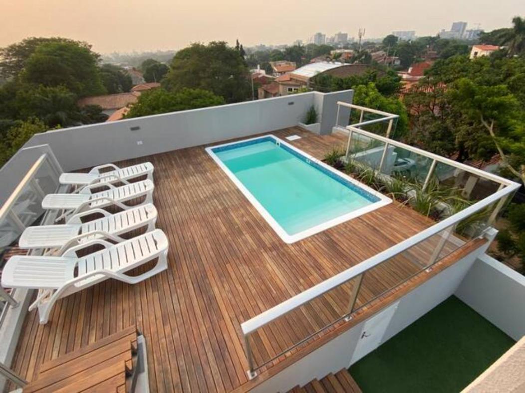 Apart-Hotel De Lujo En Eje Corporativo De Asuncion! 2 Y 3 Habitaciones Dış mekan fotoğraf