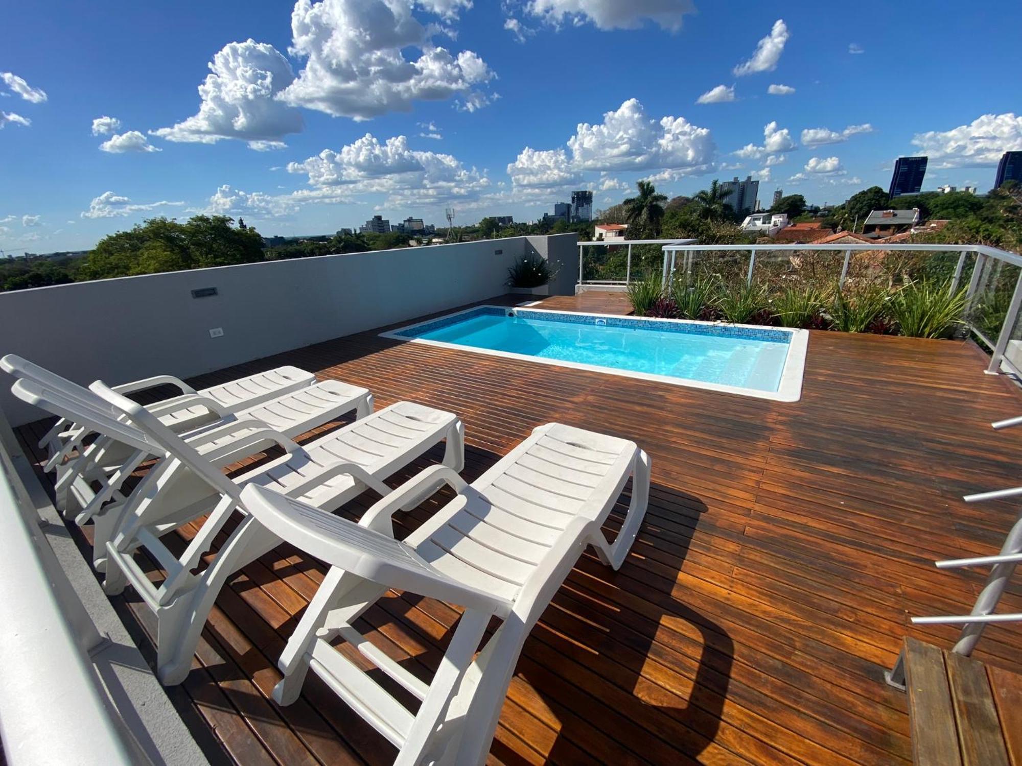 Apart-Hotel De Lujo En Eje Corporativo De Asuncion! 2 Y 3 Habitaciones Dış mekan fotoğraf